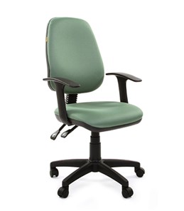 Кресло CHAIRMAN 661 Ткань стандарт 15-158 зеленая в Сыктывкаре - предосмотр