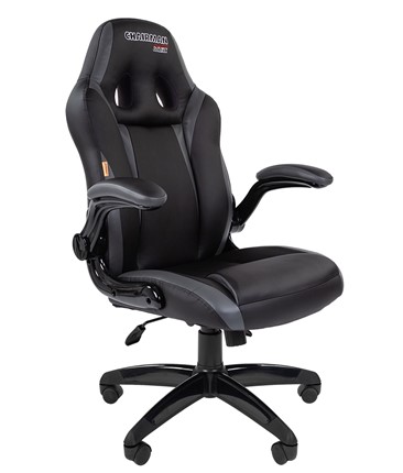 Компьютерное кресло CHAIRMAN GAME 15, цвет черный / серый в Сыктывкаре - изображение