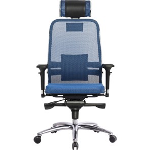 Офисное кресло Samurai S-3.04, синий в Сыктывкаре - предосмотр 1