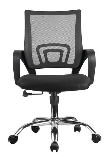 Кресло компьютерное Riva Chair 8085 JE (Черный) в Сыктывкаре - изображение 1