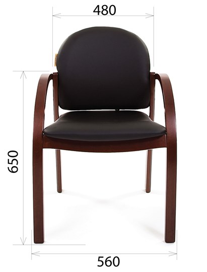 Офисное кресло CHAIRMAN 659 Экокожа черная в Сыктывкаре - изображение 1