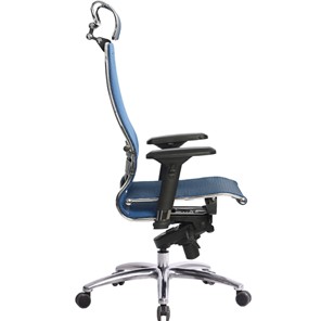 Офисное кресло Samurai S-3.04, синий в Сыктывкаре - предосмотр 2