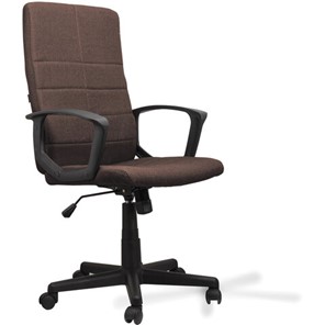 Кресло компьютерное Brabix Focus EX-518 (ткань, коричневое) 531577 в Сыктывкаре