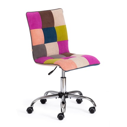 Кресло ZERO (спектр) ткань, флок, цветной арт.15370 в Сыктывкаре - изображение
