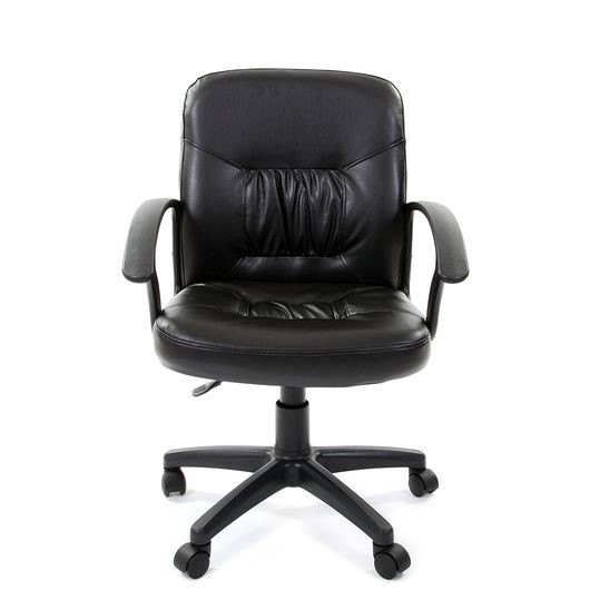 Офисное кресло CHAIRMAN 651 ЭКО черное в Сыктывкаре - изображение 1