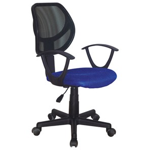 Кресло офисное Brabix Flip MG-305 (ткань TW, синее/черное) 531919 в Сыктывкаре