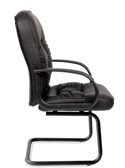 Кресло компьютерное CHAIRMAN 416V экокожа черная в Сыктывкаре - изображение 5