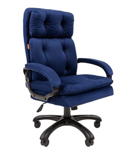 Кресло компьютерное CHAIRMAN 442 Ткань синий в Сыктывкаре