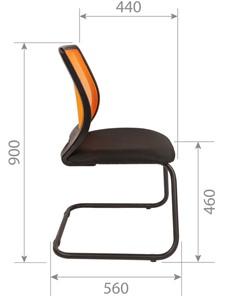 Кресло компьютерное CHAIRMAN 699V, цвет черный в Сыктывкаре - предосмотр 2