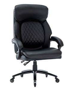 Кресло офисное CHAIRMAN CH412 эко кожа черная в Сыктывкаре
