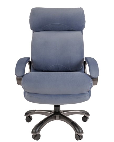 Офисное кресло CHAIRMAN HOME 505, велюр голубое в Сыктывкаре - изображение 3