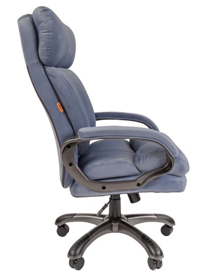 Офисное кресло CHAIRMAN HOME 505, велюр голубое в Сыктывкаре - изображение 4