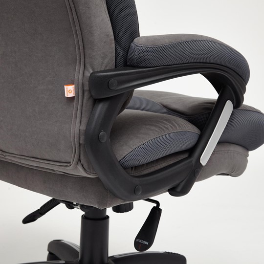 Офисное кресло DUKE флок/ткань, серый/серый, 29/TW-12 арт.14039 в Сыктывкаре - изображение 19
