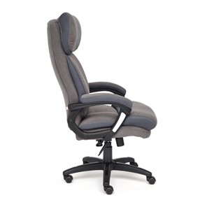 Офисное кресло DUKE флок/ткань, серый/серый, 29/TW-12 арт.14039 в Сыктывкаре - предосмотр 2