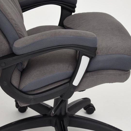 Офисное кресло DUKE флок/ткань, серый/серый, 29/TW-12 арт.14039 в Сыктывкаре - изображение 9