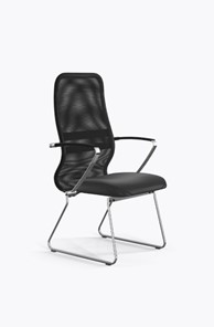 Кресло офисное Ergolife Sit 8 B2-9K - X1+Extra (Черный-Черный) в Сыктывкаре