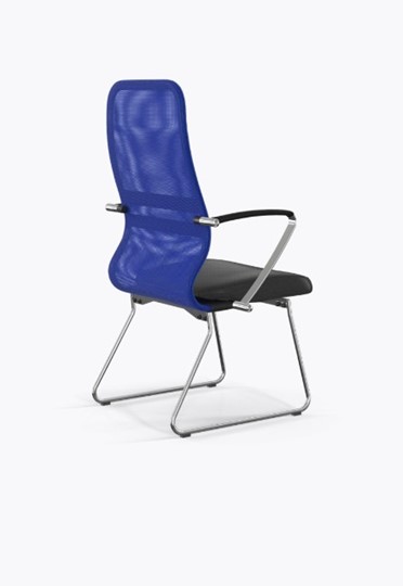 Кресло офисное Ergolife Sit 8 B2-9K - X1+Extra (Синий-Черный) в Сыктывкаре - изображение 1