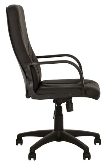 Офисное кресло MANAGER (PL64) экокожа ECO-30, черная в Сыктывкаре - изображение 2