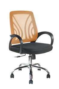 Кресло компьютерное Riva Chair 8099Е, Оранжевый в Сыктывкаре