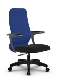 Компьютерное кресло SU-CU160-10P PL синий/черный в Сыктывкаре