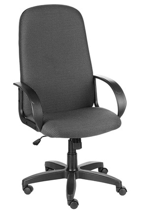Компьютерное кресло Амбасадор JP15/1 серый ромбик в Сыктывкаре - изображение