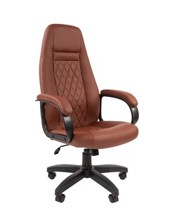Офисное кресло CHAIRMAN 950LT Экокожа коричневая в Сыктывкаре