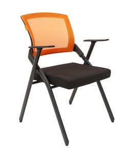 Кресло компьютерное CHAIRMAN NEXX сетчатый акрил DW66 оранжевый в Сыктывкаре