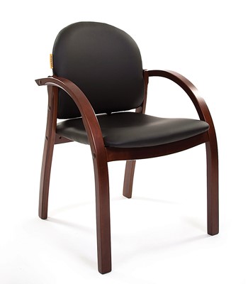 Офисное кресло CHAIRMAN 659 Экокожа черная в Сыктывкаре - изображение