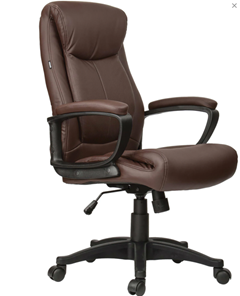 Компьютерное кресло BRABIX "Enter EX-511", экокожа, коричневое, 531163 в Сыктывкаре