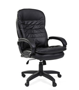 Офисное кресло CHAIRMAN 795 LT, экокожа, цвет черный в Сыктывкаре