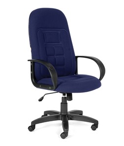 Кресло компьютерное CHAIRMAN 727 ткань ст., цвет синий в Сыктывкаре