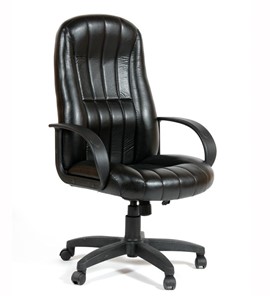 Кресло офисное CHAIRMAN 685, экокожа, цвет черный в Сыктывкаре