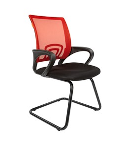 Кресло компьютерное CHAIRMAN 696V, цвет красный в Сыктывкаре