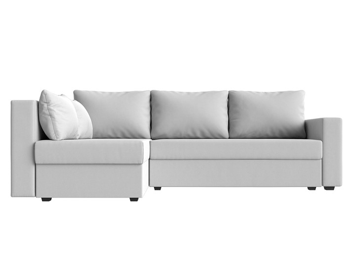 Угловой диван Мансберг, Белый (Экокожа) в Сыктывкаре - изображение 8