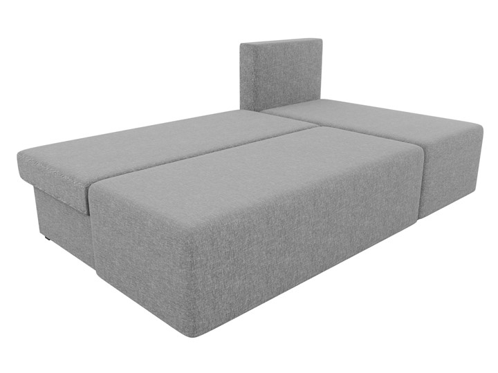 Угловой раскладной диван Поло, Серый (рогожка) в Сыктывкаре - изображение 4