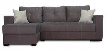 Угловой диван Fashion soft 210 (Uno grey + Brix latte) в Сыктывкаре - предосмотр
