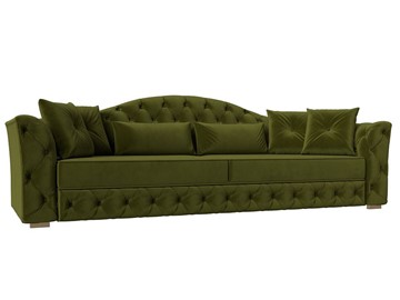 Прямой диван Артис, Зеленый (Микровельвет) в Сыктывкаре