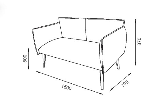 Прямой диван Брайтон 7 в Сыктывкаре - изображение 2