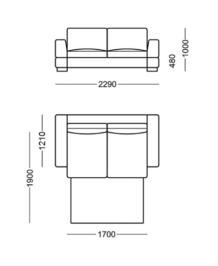 Прямой диван Поло в Сыктывкаре - изображение 6