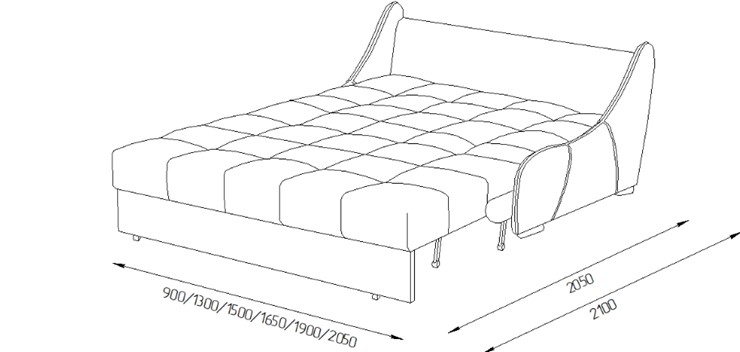 Прямой диван Токио 130 (ППУ) в Сыктывкаре - изображение 12