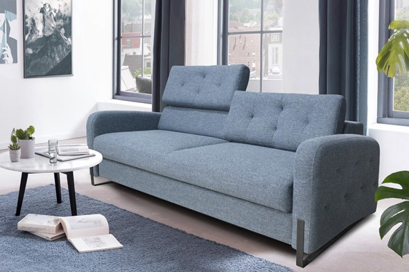 Прямой диван Валенсия М6+М10+М6 240х102 в Сыктывкаре - изображение