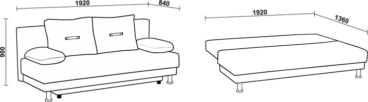 Большой диван Нео 3 Н в Сыктывкаре - изображение 6