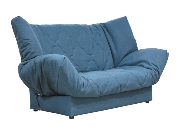 Прямой диван Ивона, темпо7синий в Сыктывкаре - изображение