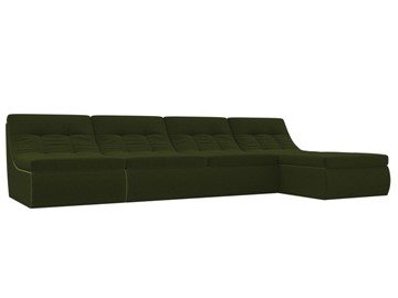 Модульный угловой диван Холидей, Зеленый (микровельвет) в Сыктывкаре