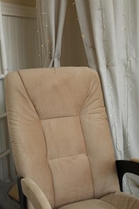 Кресло-качалка Леон маятниковая, ткань AMIGo песок 29-Т-П в Сыктывкаре - предосмотр 7