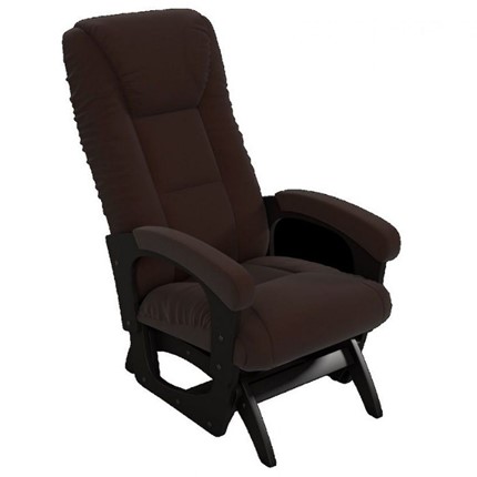 Кресло-качалка Леон маятниковая, ткань AMIGo шоколад 29-Т-Ш в Сыктывкаре - изображение