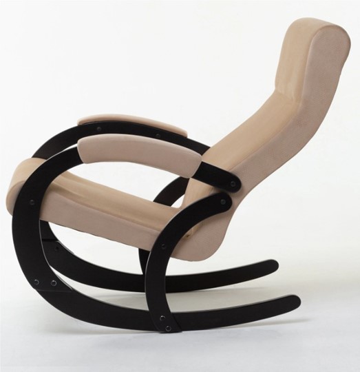 Кресло-качалка Корсика, ткань Amigo Beige 34-Т-AB в Сыктывкаре - изображение 1