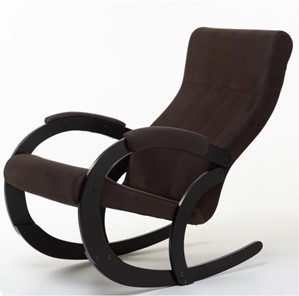 Кресло-качалка Корсика, ткань Amigo Coffee 34-Т-AC в Сыктывкаре