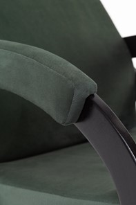 Кресло-качалка в гостиную Корсика, ткань Amigo Green 34-Т-AG в Сыктывкаре - предосмотр 4