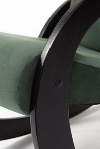 Кресло-качалка в гостиную Корсика, ткань Amigo Green 34-Т-AG в Сыктывкаре - предосмотр 5